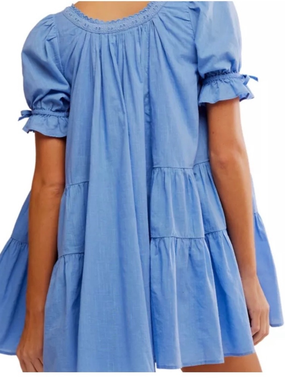 Free People Sandy Shores Babydoll Dress NWOT - Picture 2 of 4